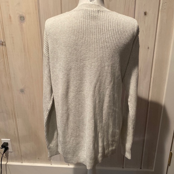Gray banana republic tunic sweater NWT - Picture 2 of 4